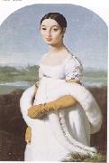 Jean Auguste Dominique Ingres Mademoiselle Riviere (mk09) oil painting artist